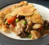 CREOLE BEEF POT PIE